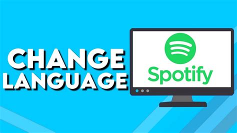 How To Change Language On Spotify Pc Youtube