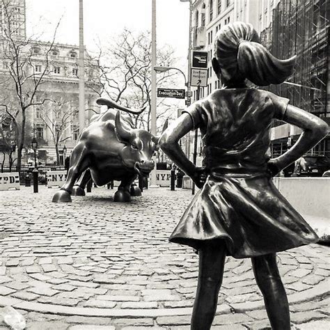 Fearless Girl And Bull New York Photography Wall Street News New York