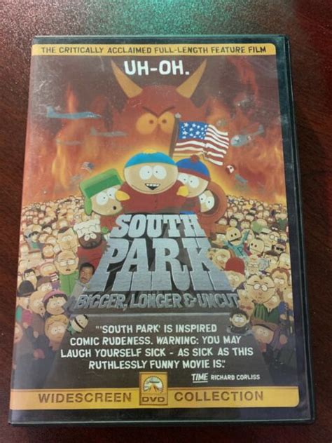 South Park Bigger Longer Uncut Dvd 1999 Widescreen For Sale
