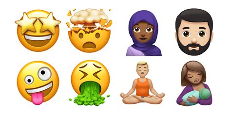 56 Nouveaux Emojis Dévoilés Par Apple