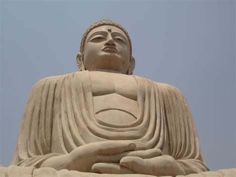 The Great Buddha Statue In Bodh Gaya India Built In The Japanese