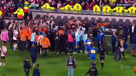 Football Fights On Twitter River Plate Vs Boca Junior Last Night 🇦🇷👊