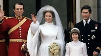 Princess Anne's special nod to Prince Charles on first wedding day ...