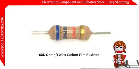 Jual 68k Ohm 14watt Carbon Film Resistor