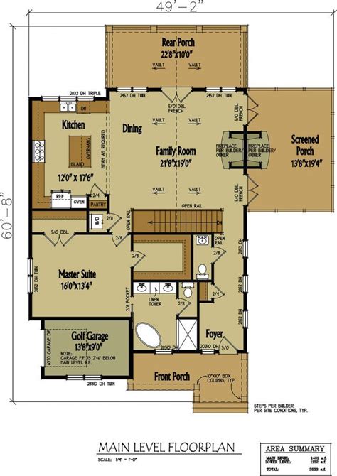 Maybe you would like to learn more about one of these? Small Cabin Home Plan with Open Living Floor Plan | Lake ...