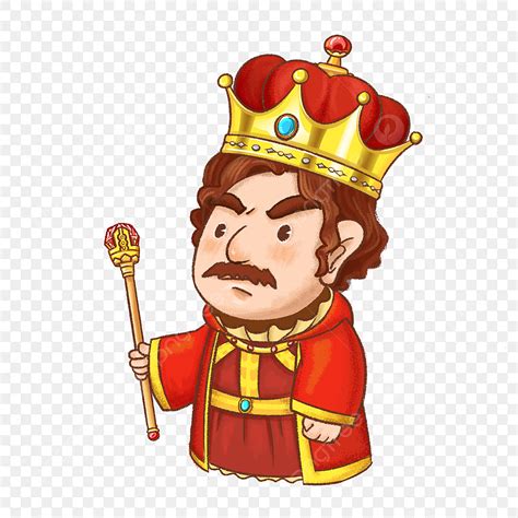 King Scepter Png Picture Western Cartoon King Holding A Scepter King