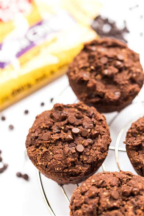 These Healthy Double Chocolate Muffins Are Vegan Gluten Free And Made