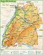 Large detailed map of Baden-Württemberg - Ontheworldmap.com