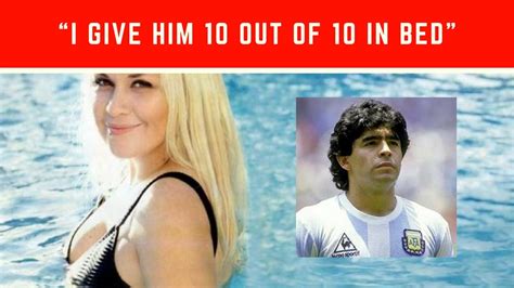 Maradona S Former Lover Reveals World Cup Winner S Kinky Sex Secrets No Sex For Two Years After