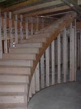 Framing Curved Stairs On Site Images