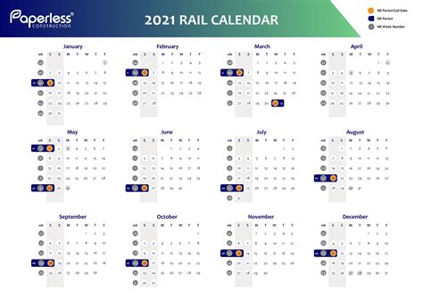 We also have a 2021 two page calendar template for you! Network Rail Period Calendar 2021 / Rail Franchises To End ...