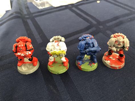 A Guide To Painting Space Marines In The Early 90s Or Why I Was Too