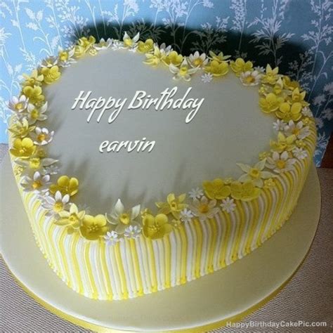 Vanilla Birthday Cake For Earvin