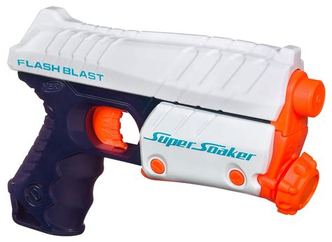 Quickly reloadable nerf pistol, fun little toy. Foam From Above: New Nerf Super Soaker lineup - 2013