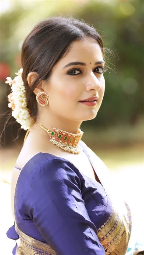 Ashika Ranganath Saree Hairstyles Indian Wedding Hairstyles Indian Hairstyles