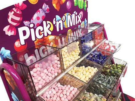 Pick N Mix Unit With 20 Bins The Display Centre