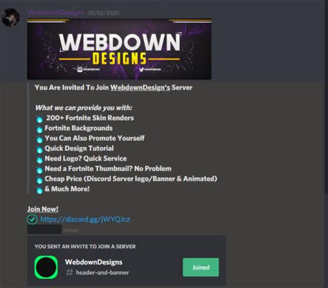 Discord Server Advertising Template