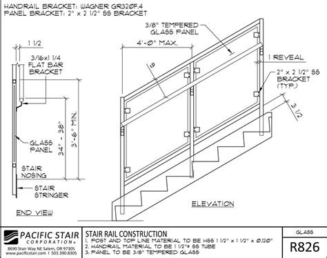Glass Rail Pacific Stair Corporation