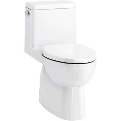 Kohler Reach 165 In H 1 Piece 128 Gpf Single Flush Elongated Toilet