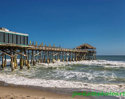 Westgate Cocoa Beach Pier Florida Ocean Waves Beach Decor Etsy