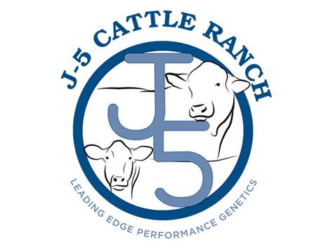 J 5 Cattle Ranch Logo Design Ranch House Designs