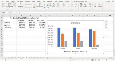 Make And Format A Column Chart In Excel