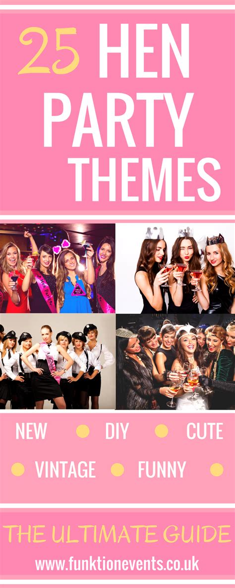 80 Hen Party Themes Classy And Unique Ideas For 2020 Hens Party Themes Bachlorette Party