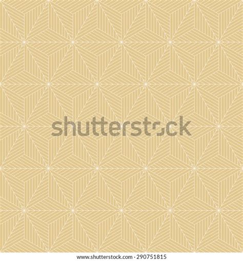 Seamless Isometric Triangle Pattern Outlines Stock Vector Royalty Free