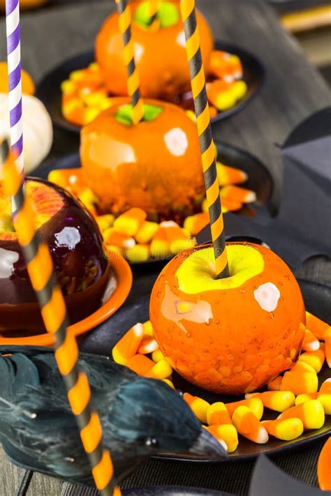 707 Orange Sweet Candy Apples Stock Photos Free And Royalty Free Stock