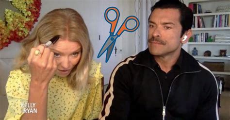 Kelly Ripa Cuts Her Own Hair During Lockdown With Kitchen Scissors