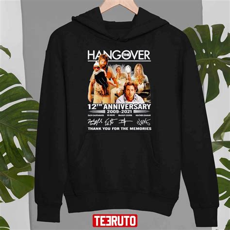 Movie 12th Anniversary 2021 Signatures The Hangover Unisex T Shirt