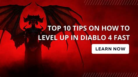 Top 10 Tips On How To Level Up In Diablo 4 Fast