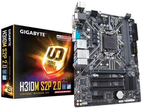 H310m S2p 20 Rev 10 Key Features Motherboard Gigabyte Global
