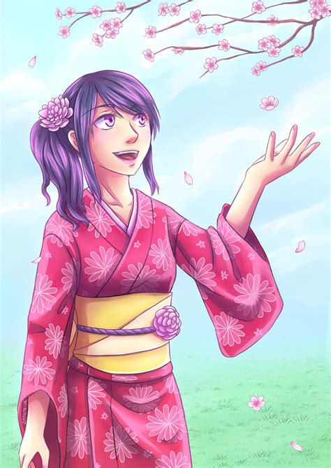 Cherry Blossoms By Zimtameise On Deviantart