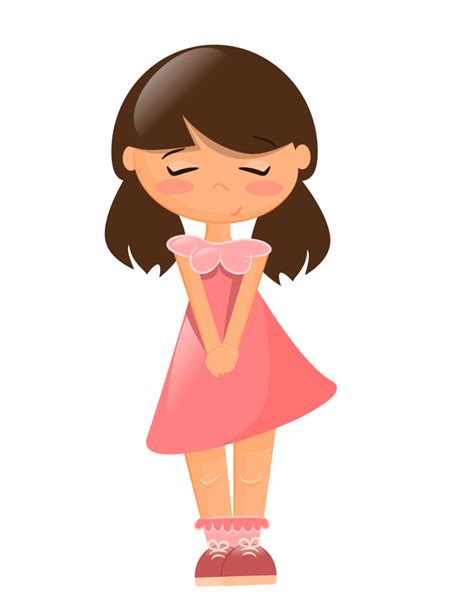 Cartoon Girl Cute Little Girl Cartoon Images Free Download Clip Art 