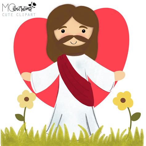 Jesus Is Love Cliparts Commercial Use Ok Sunday School Activities