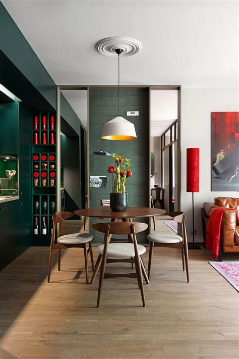 40 Sqm Apartment Takes Advantage Of Color And Chic Accent Features