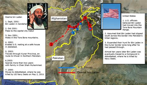 How Osama Bin Laden Dodged Us Forces For 10 Years Daily Mail Online