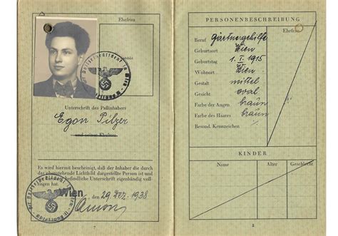 J Stamped German Passport Our Passports