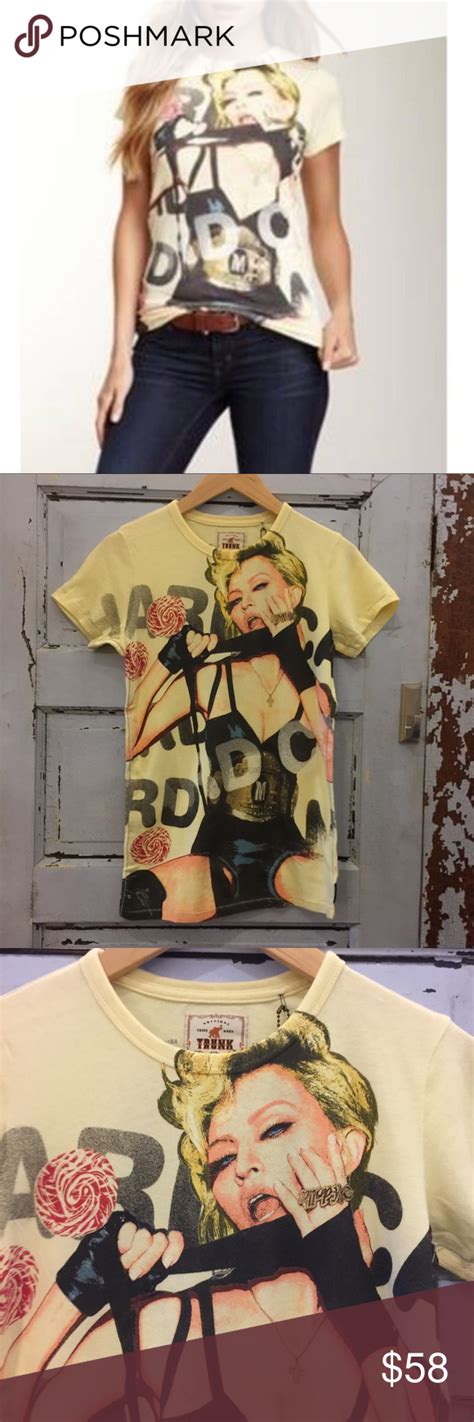 🌱trunk Ltd Edition Madonna Tee Clothes Design Women Shopping Fashion