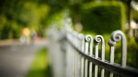 Fence Depth Of Field Bokeh Hd Wallpapers Desktop And Mobile Images