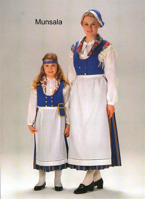 A National Dress From Munsala Finland Finland Clothing Finnish