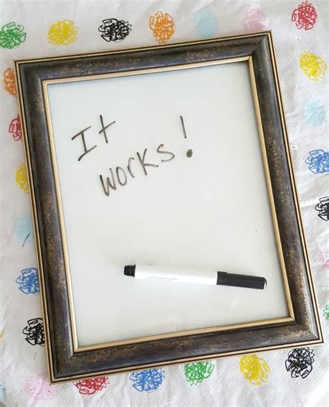 Learn how to build this simple diy dry erase board for under $40 with free plans by shanty2chic! What to Send with Baby for Grandparents - PLUS a DIY Dry ...