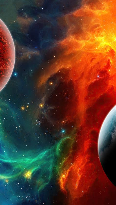 ❤ get the best desktop space backgrounds on wallpaperset. Colorful Nebula in space Wallpaper 4k Ultra HD ID:5829