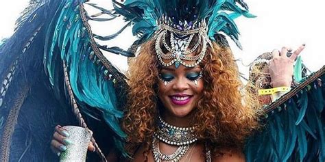 Rihannas Carnival Costume Is Giving Us Serious Glitter Envy