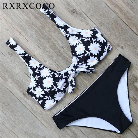 Rxrxcoco 2018 New Bikinis Women Swimsuit Swimwear Female Sexy Brazilian Bikini Set Cut Out