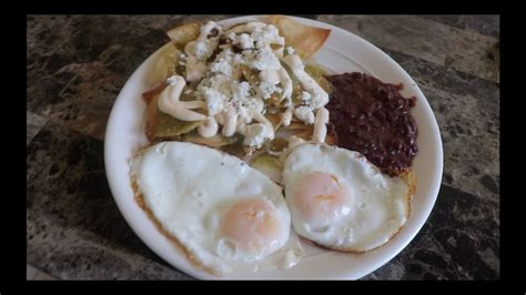 COMO HACER CHILAQUILES DESAYUNO AL ESTILO MEXICANO DELICIOSO YouTube