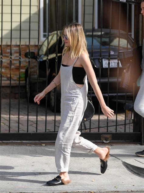 Margot Robbie In A White Overalls Was Seen Out In Los Angeles 01262019 1 Lacelebsco