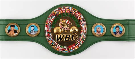 Mike Tyson Signed Wbc Heavyweight Championship Belt Jsa Coa