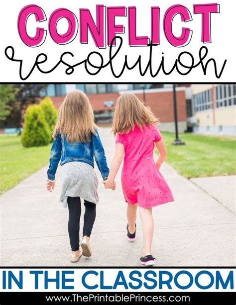 Conflict Resolution In The Classroom With Images